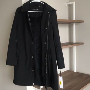 Calvin Klein black coat